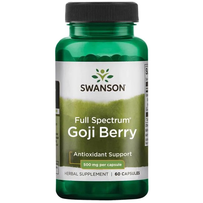 Swanson Full Spectrum Goji berry 500 mg, 60 капс.